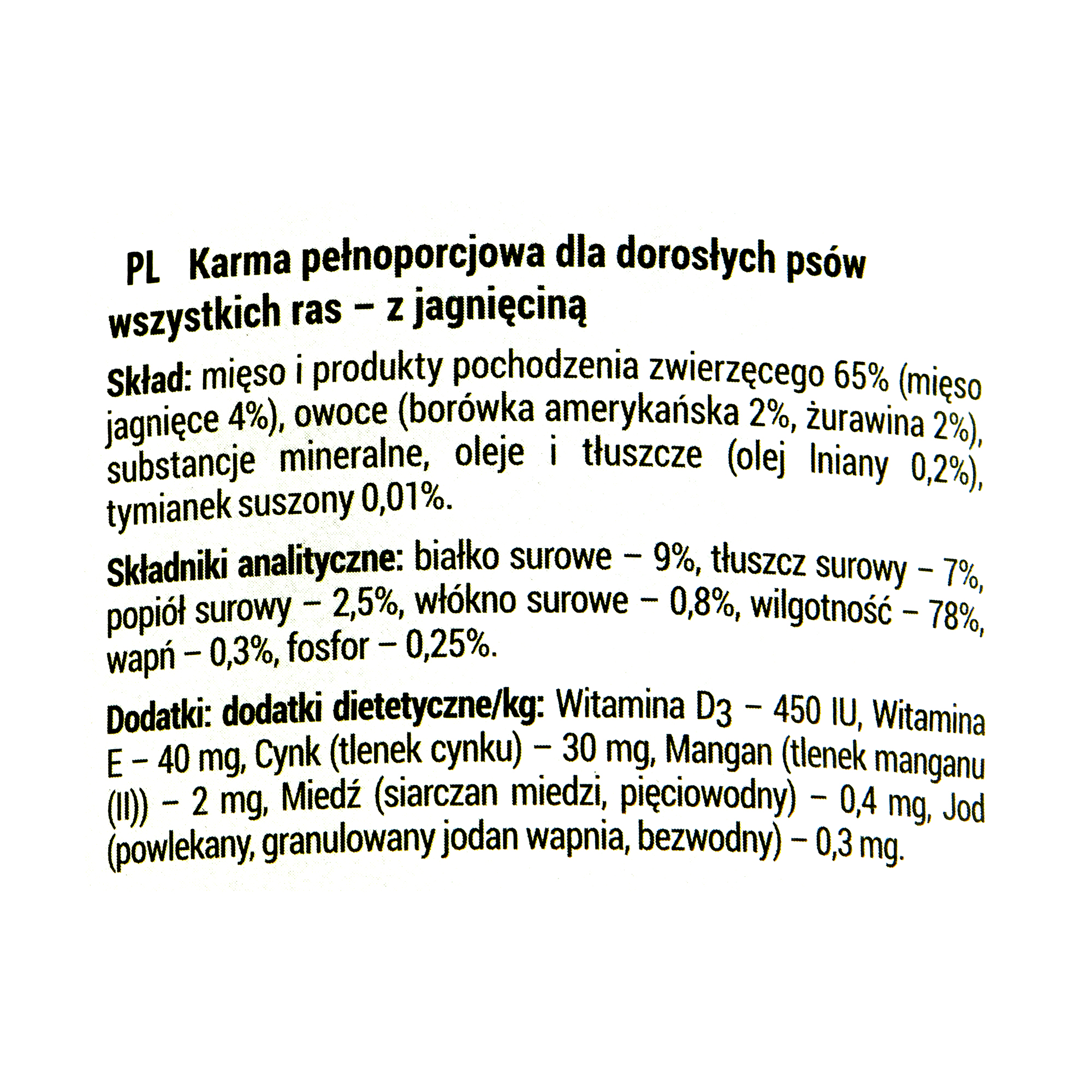Rafi konservai šunims su ėriena, 400 g