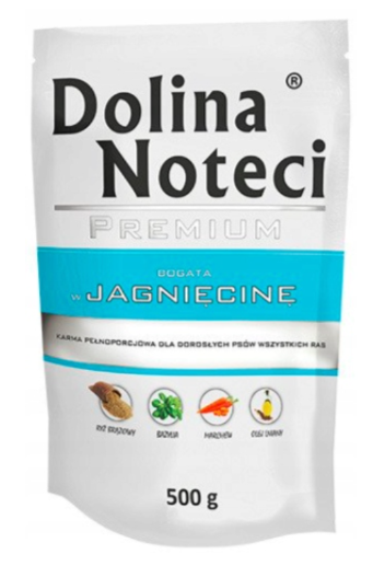 Dolina noteci premium su ėriena, 500 g