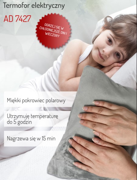 Adler AD-7427 šildanti pagalvė