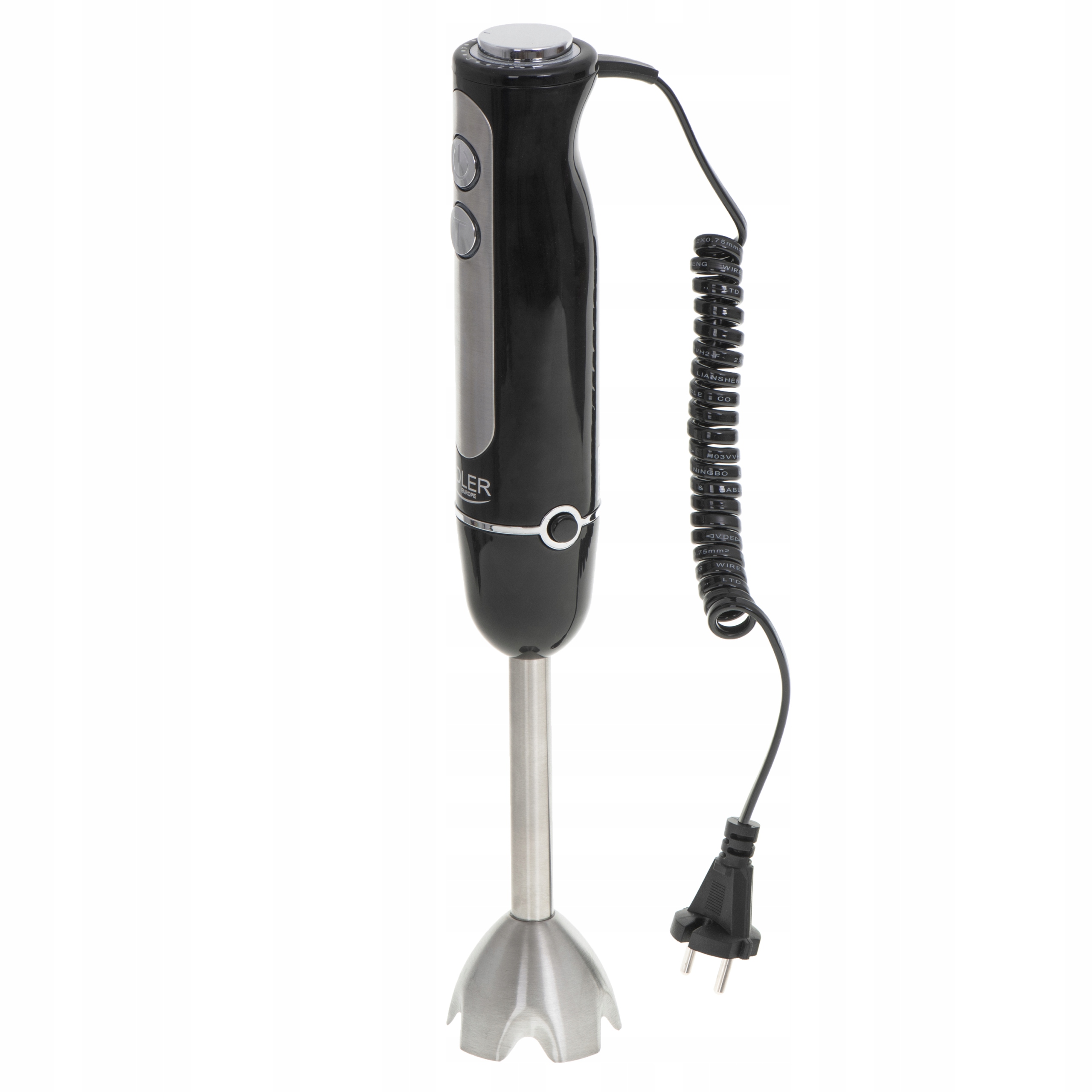Adler juodas rankinis trintuvas 1500 w juodas