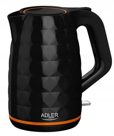 Adler ad1277 elektrinis virdulys juodas 1,7l 2200w