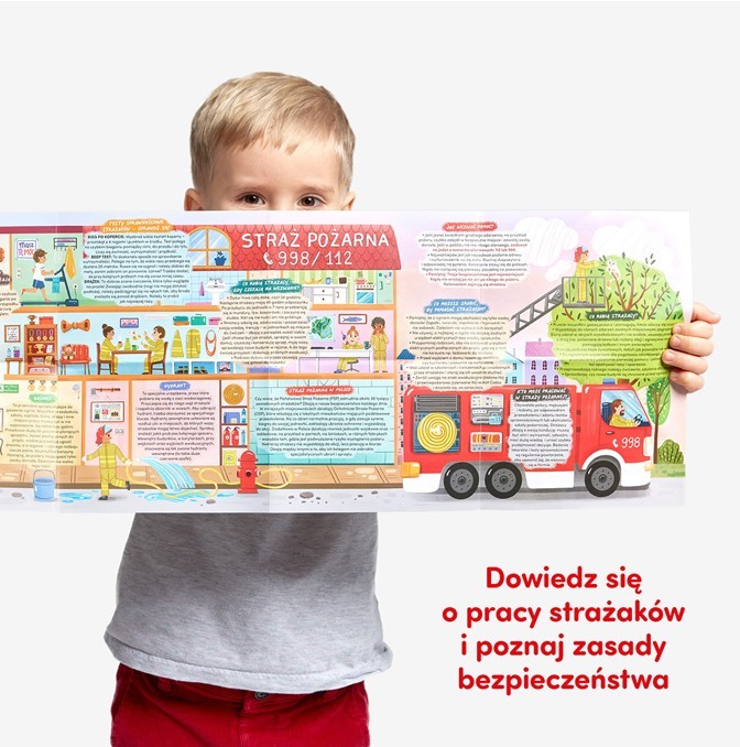 CzuCzu galvosūkis Taip dirba ugniagesiai 40 vienetų + mokomasis plakatas