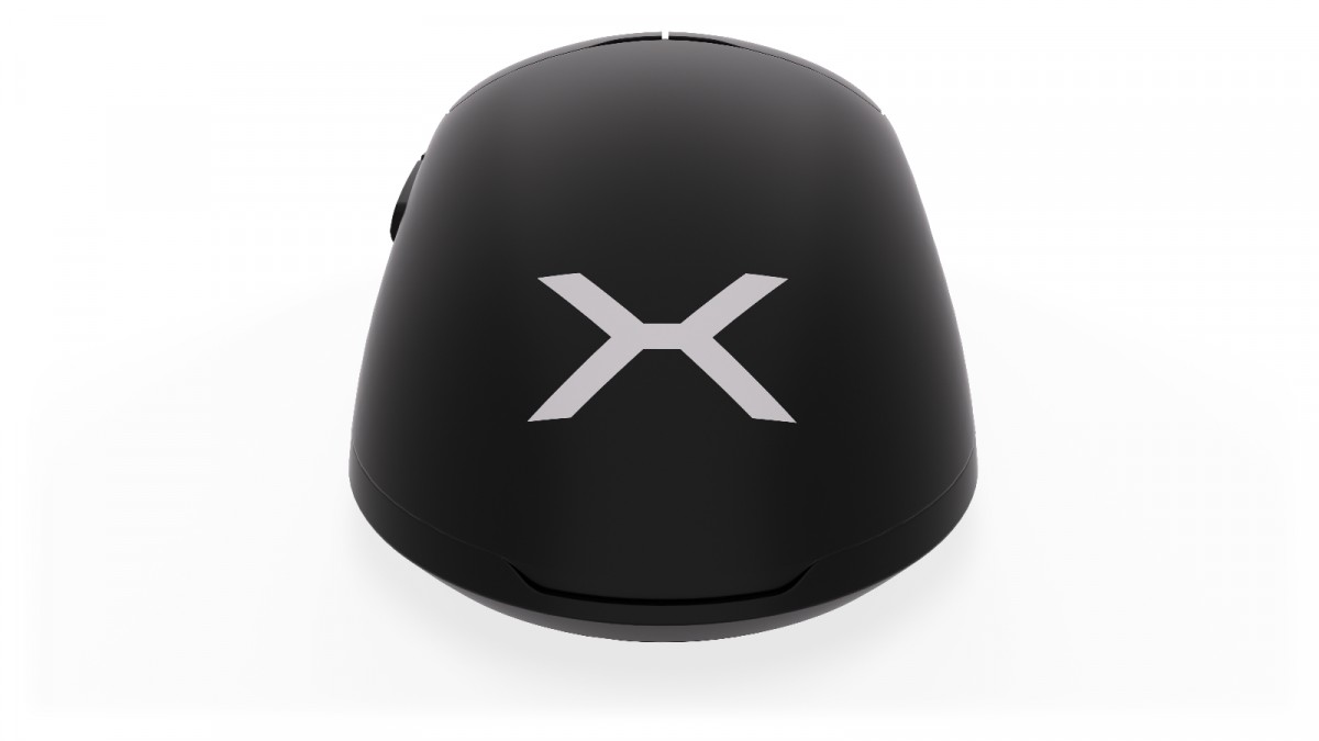 Žaidimų pelė - krux plasma wireless 12000 dpi rgb juoda, juoda