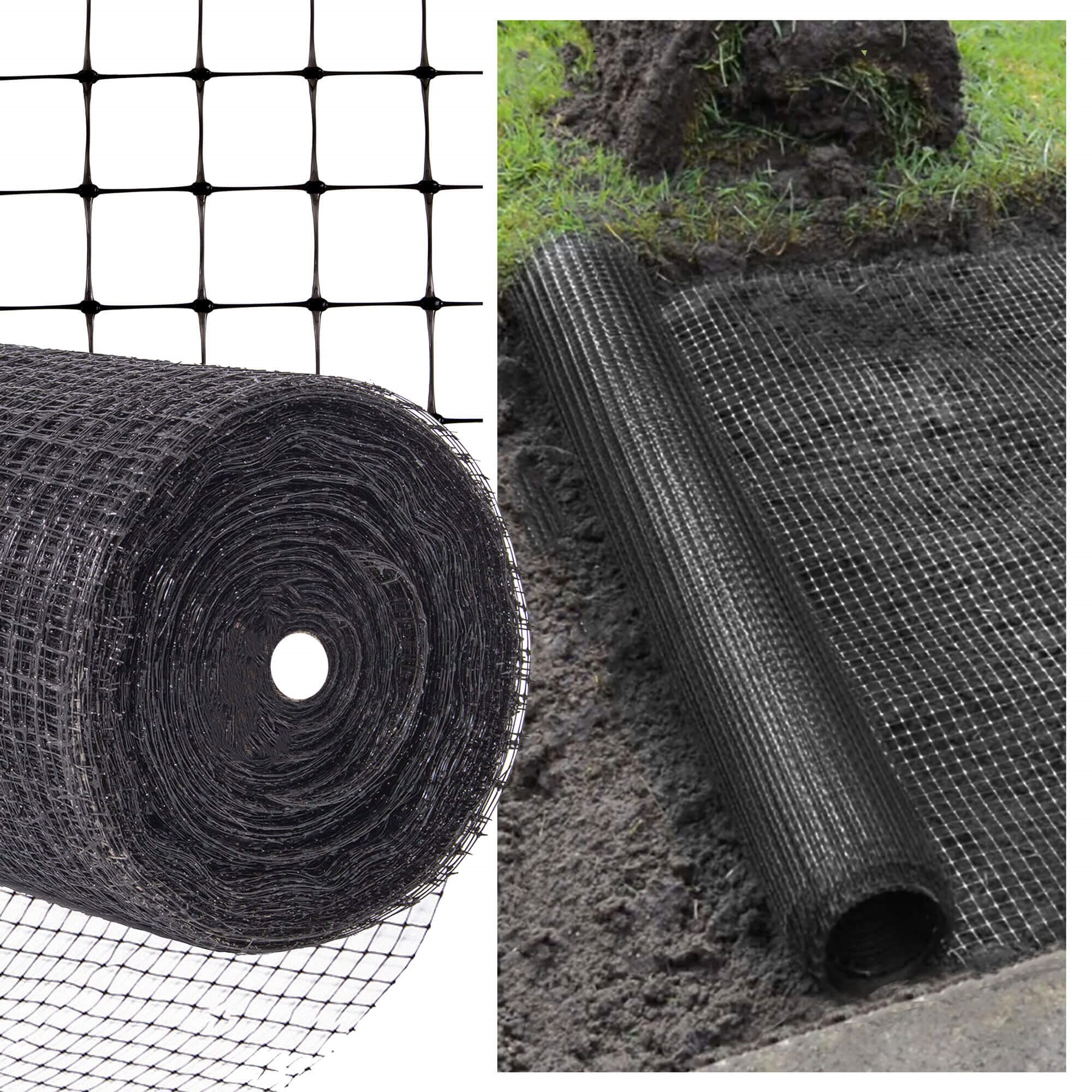 Apsauginis tinklelis nuo kurmių springos 2x100 m, 30 g/m² 2