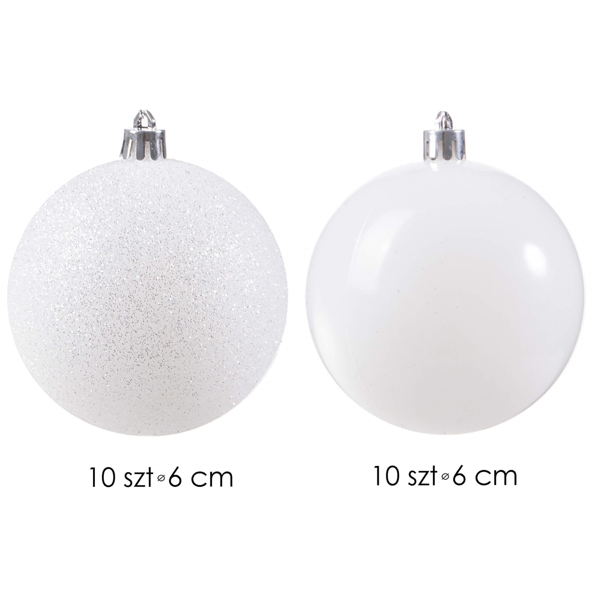 Kalėdiniai žaisliukai springos 8 cm, 20 vnt.