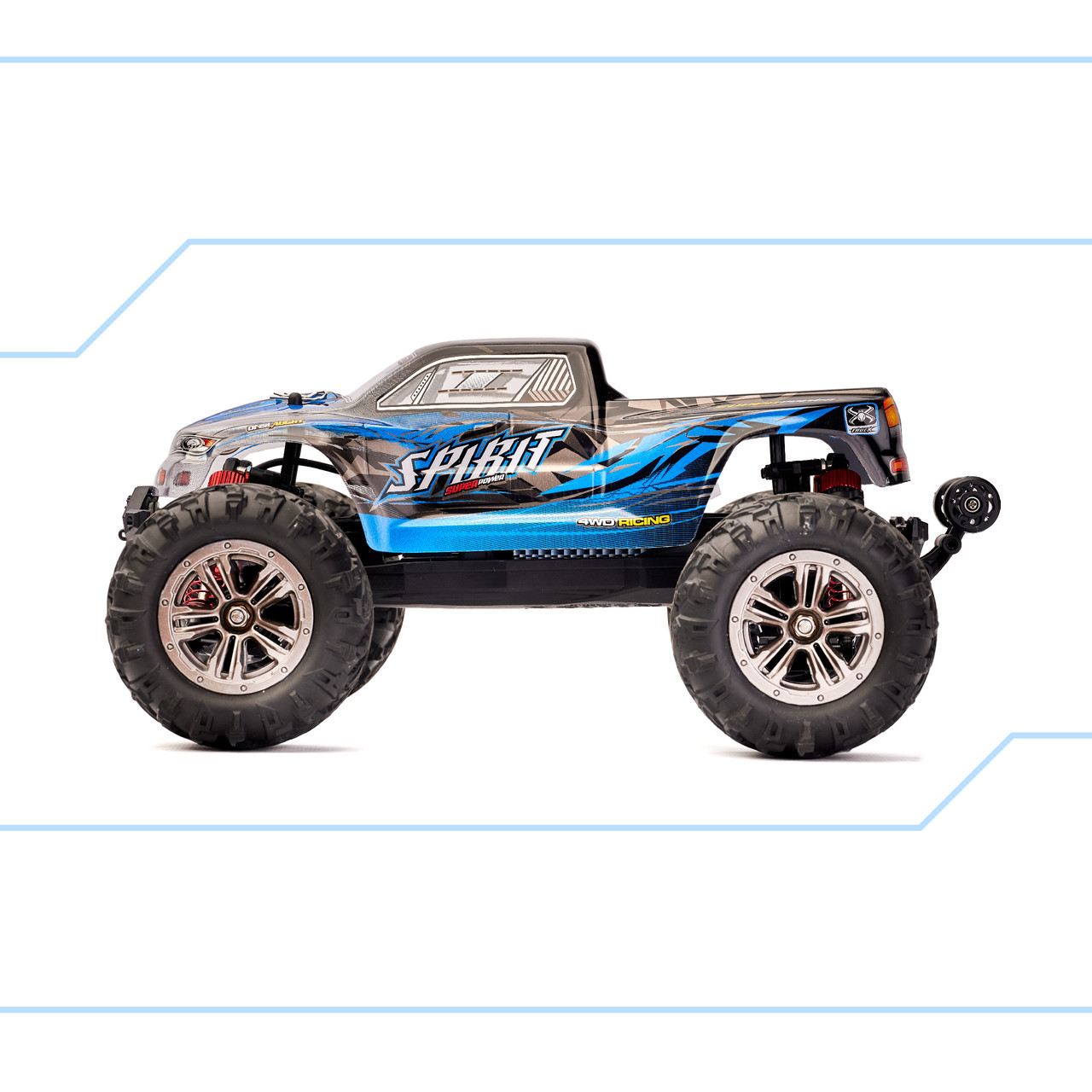 Rc automobilis q901, mėlynas