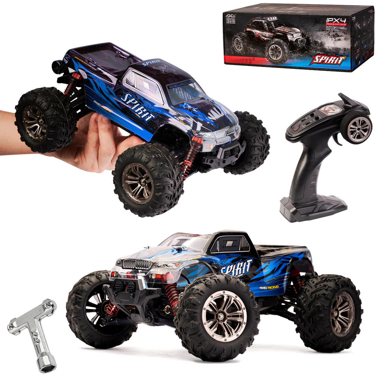 Rc automobilis q901, mėlynas
