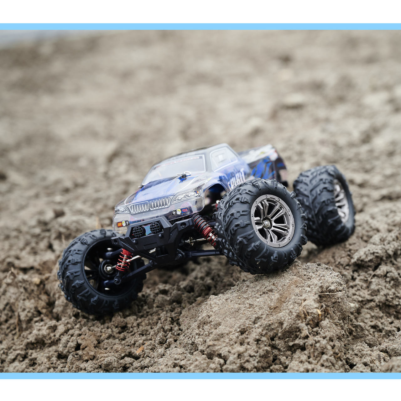 Rc automobilis q901, mėlynas