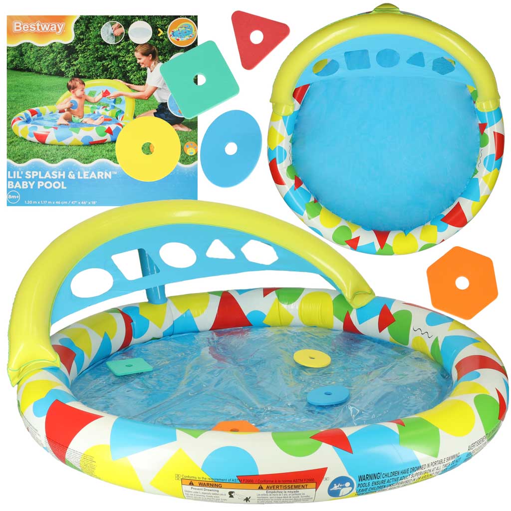 Bestway 52378 baseinas su rūšiuotuvu