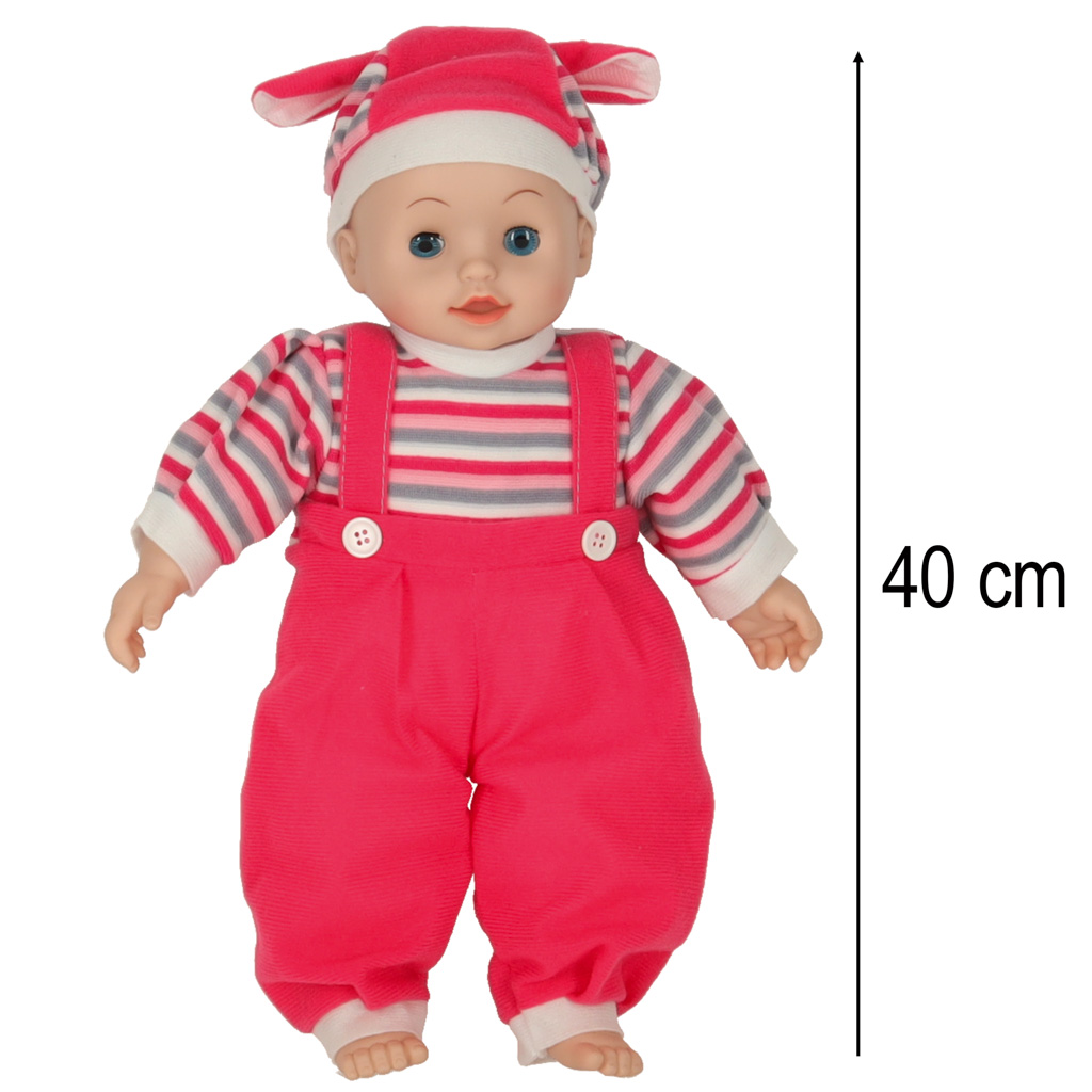 Lėlė su garsais, 40cm
