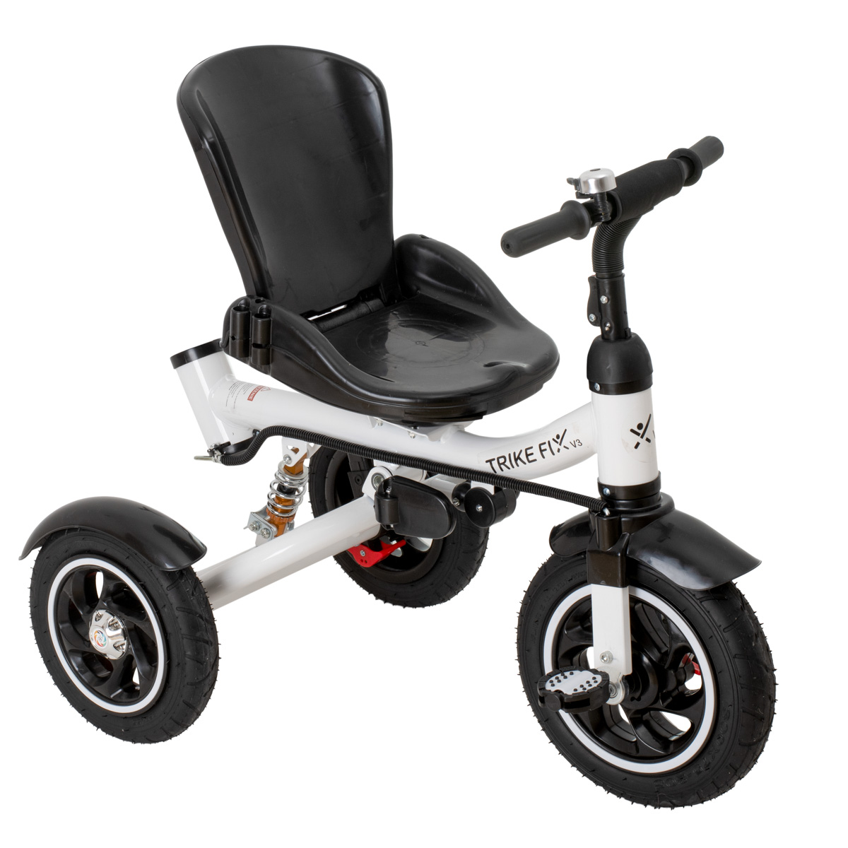 Triratis dviratukas su stogeliu trike fix v3 juoda