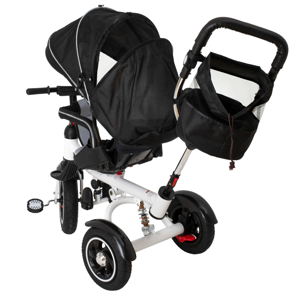 Triratis dviratukas su stogeliu trike fix v3 juoda