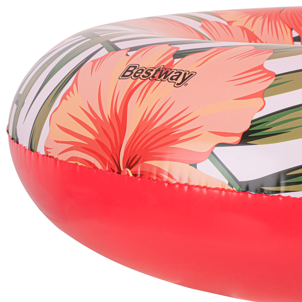 Pripučiamas ratas bestway, 119 cm, raudonas