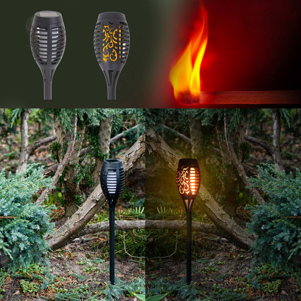 Sodo šviestuvai 12led, 4 vnt.