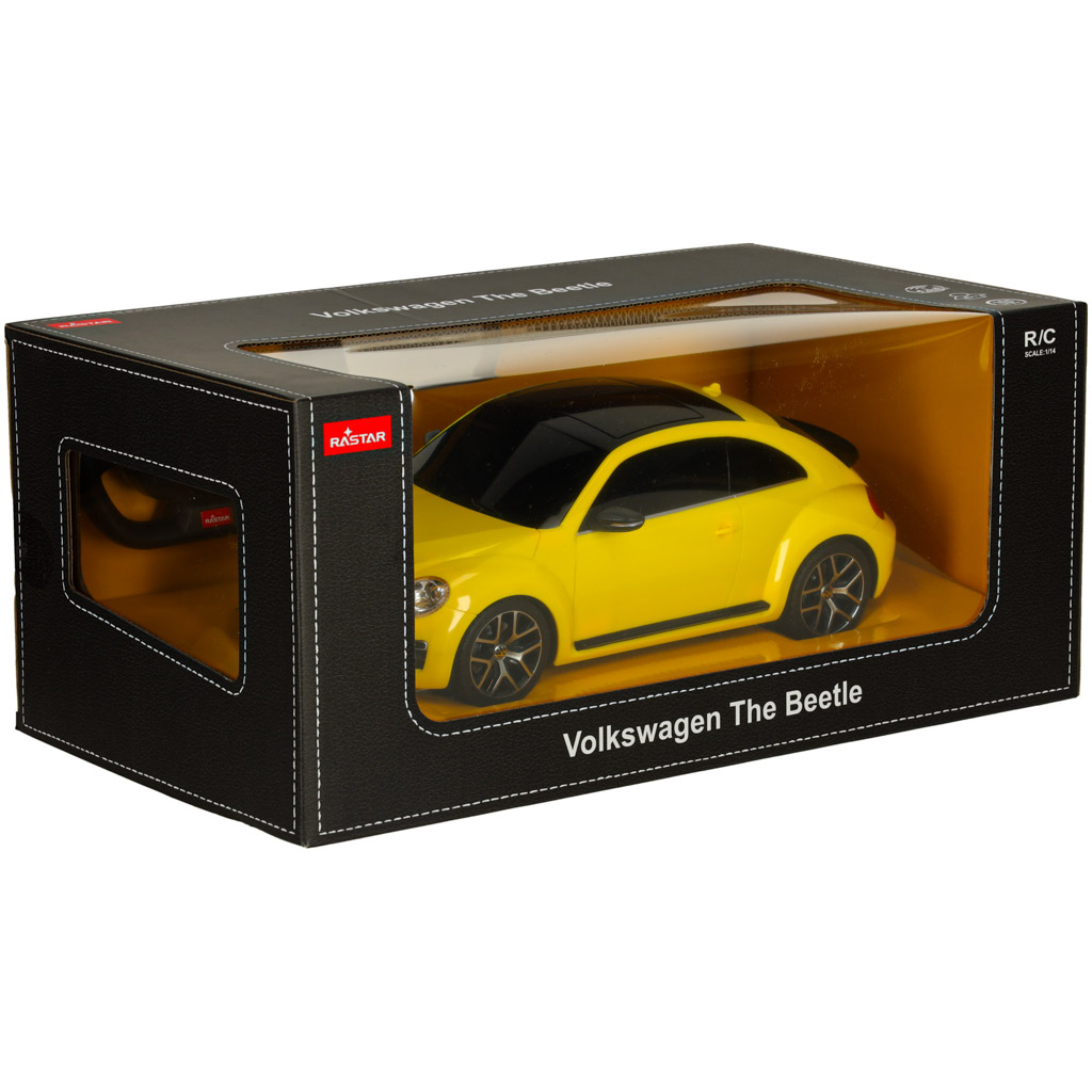 Rc automobilis 1:14 volkswagen beetle geltonas