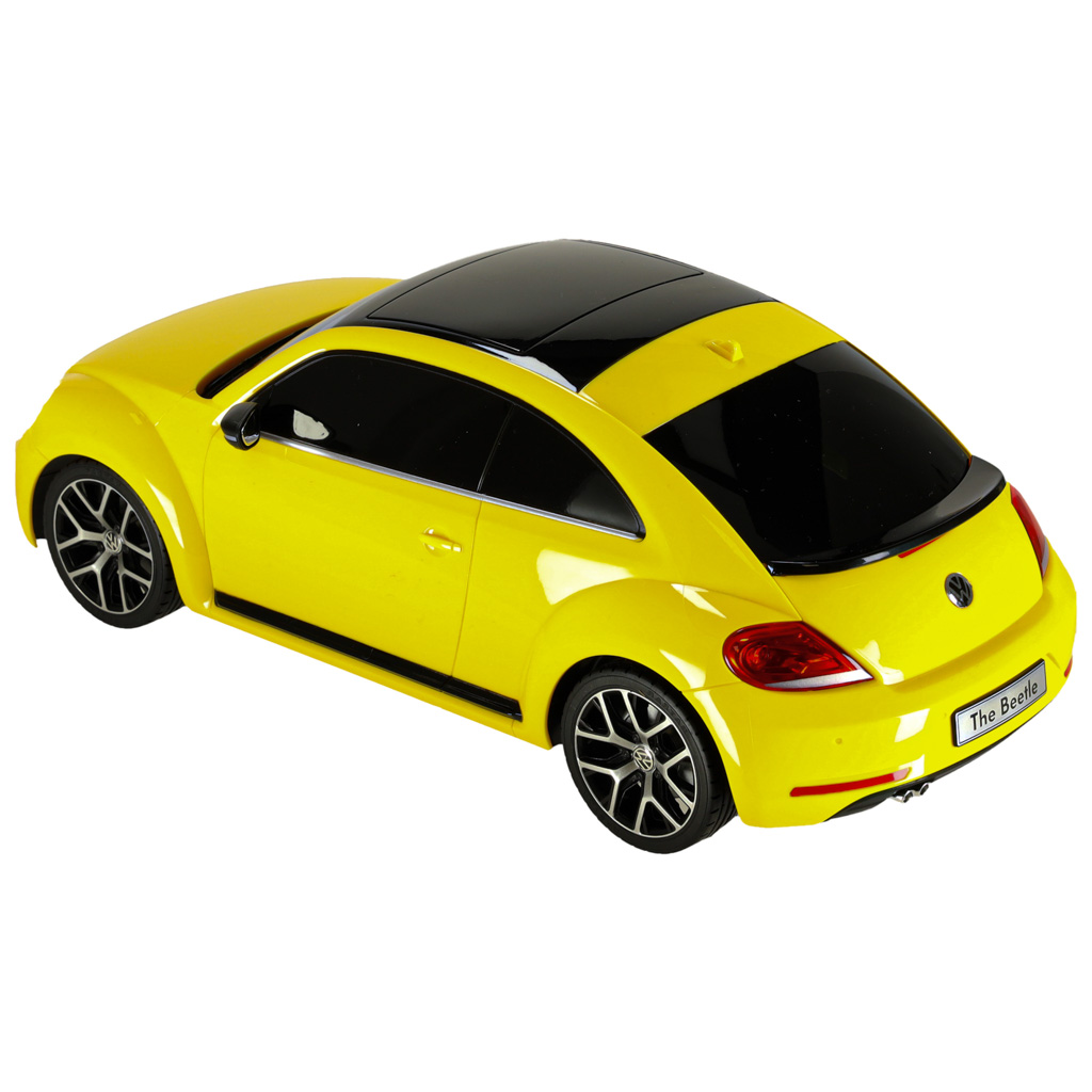 Rc automobilis 1:14 volkswagen beetle geltonas