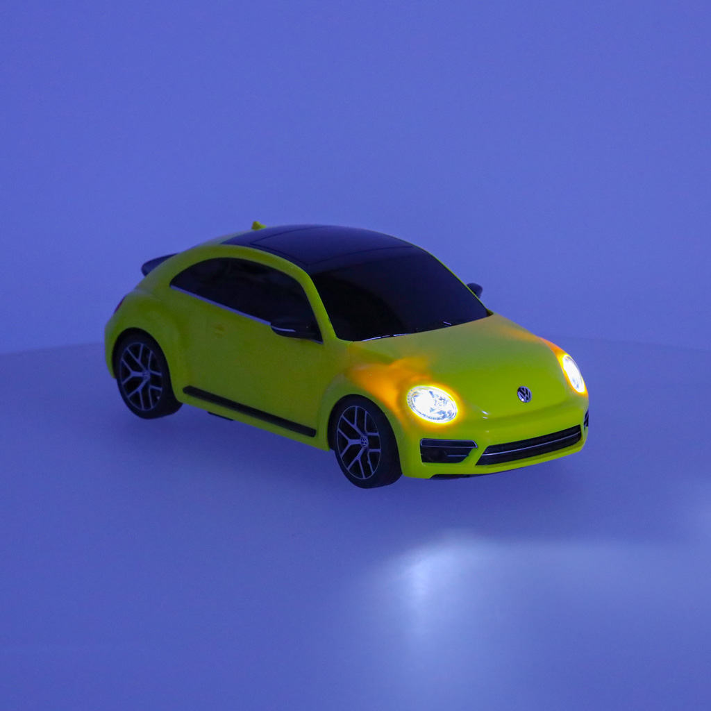 Rc automobilis 1:14 volkswagen beetle geltonas
