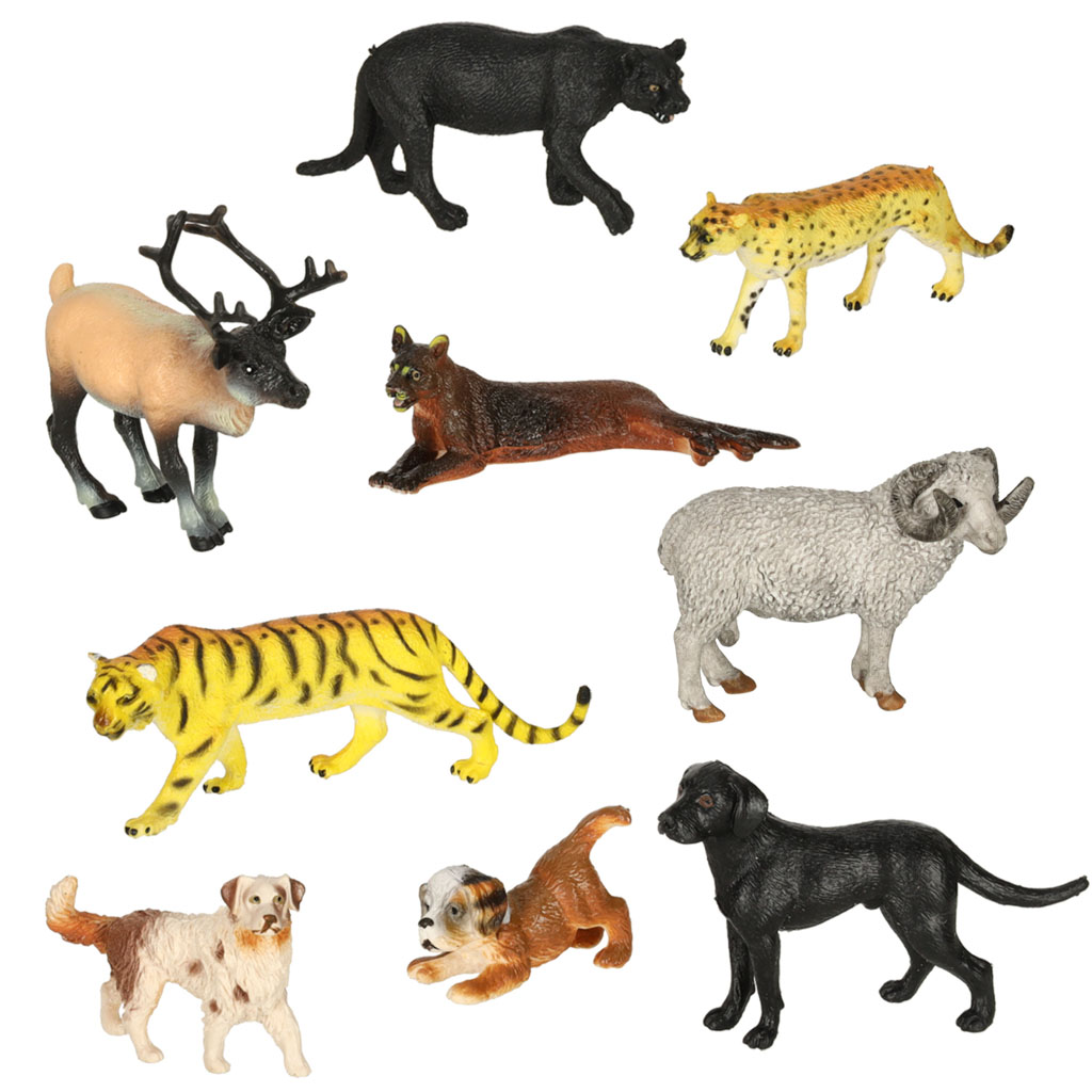 Figūrėlės zoologijos sodo gyvūnai, 31 vnt.