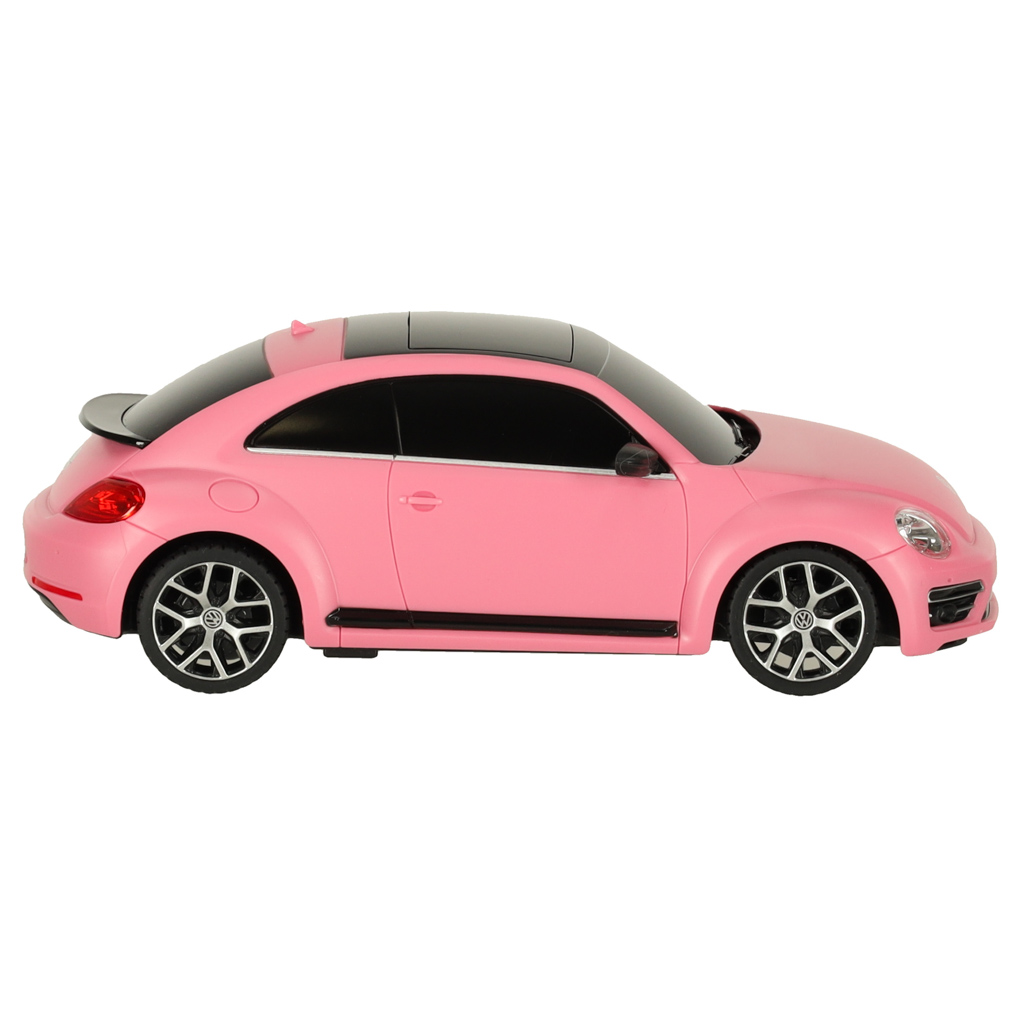 Rc automobilis 1:24 volkswagen beetle-uv rožinės spalvos