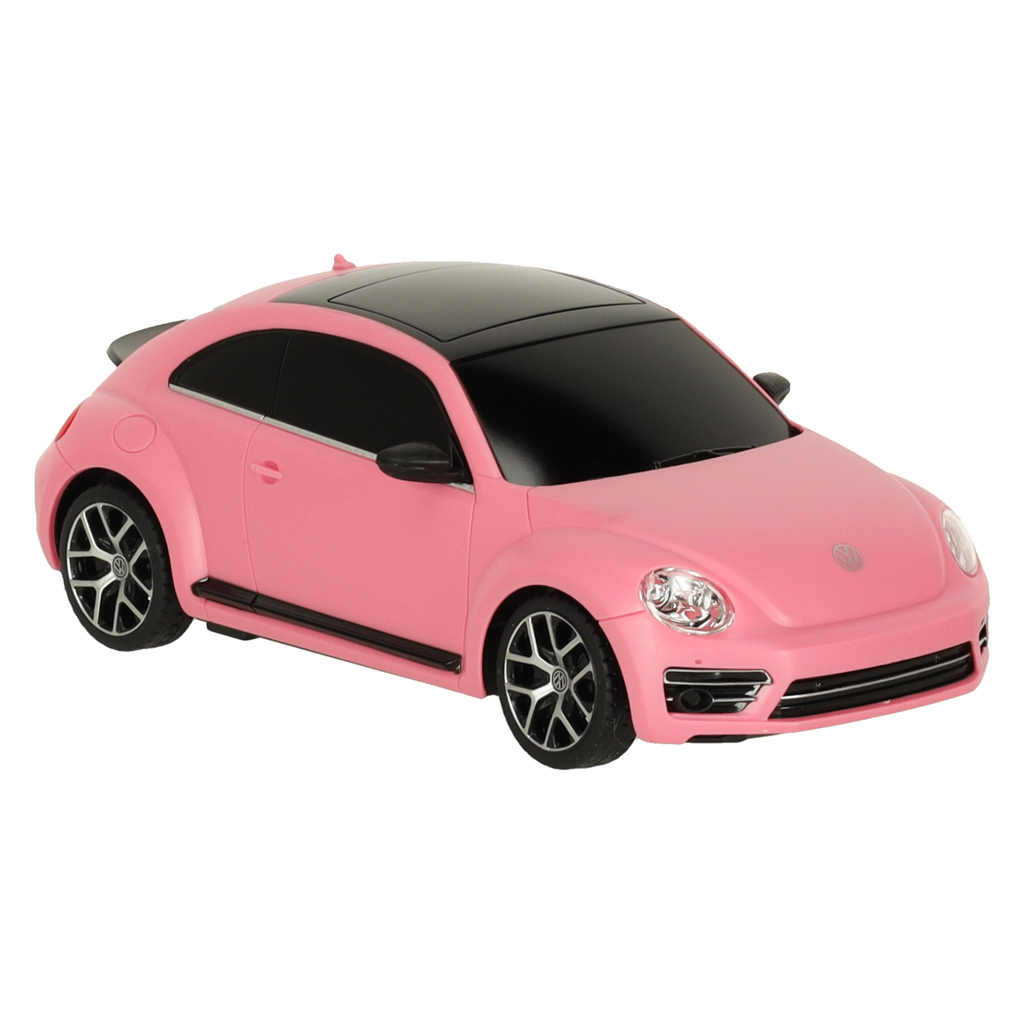 Rc automobilis 1:24 volkswagen beetle-uv rožinės spalvos