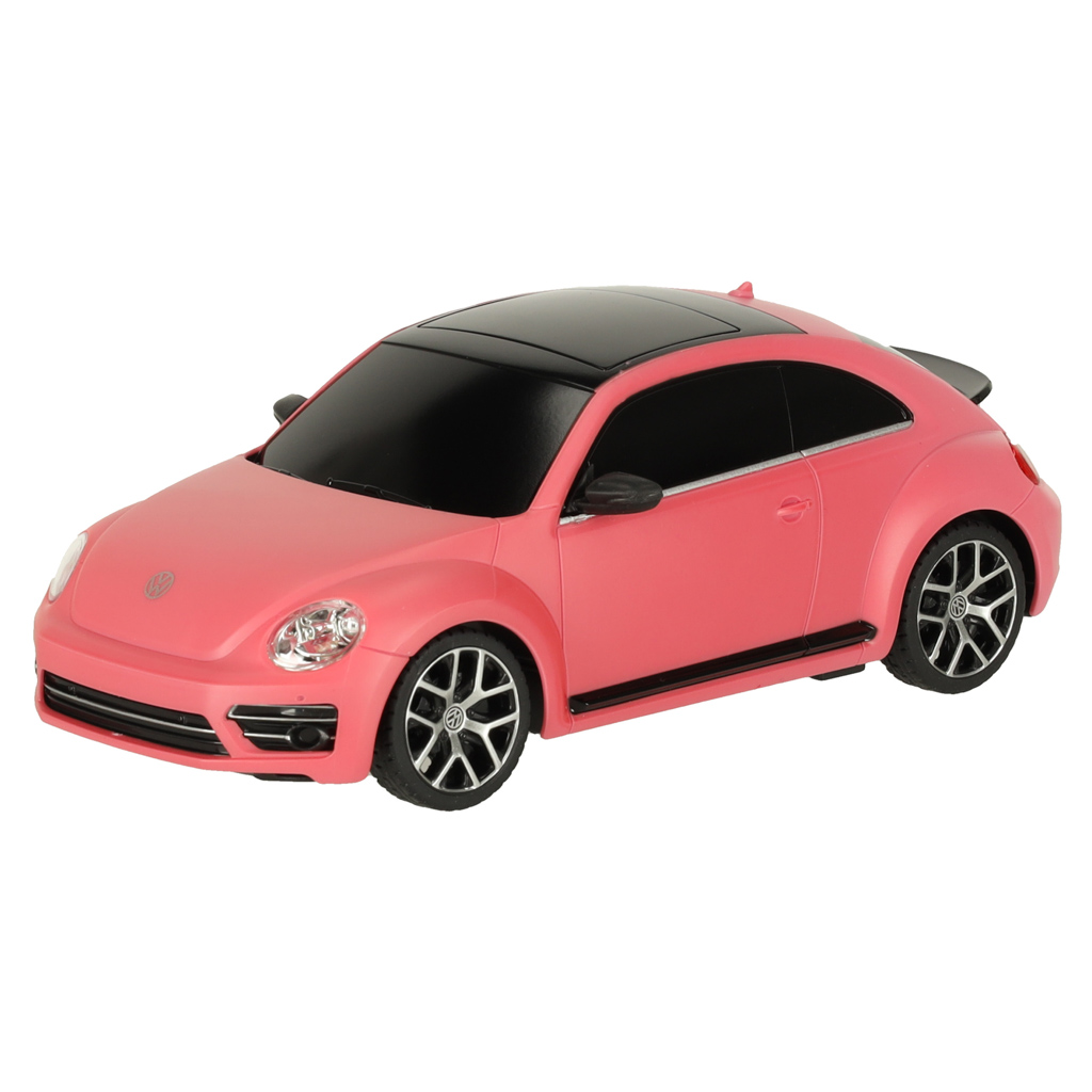 Rc automobilis 1:24 volkswagen beetle-uv rožinės spalvos