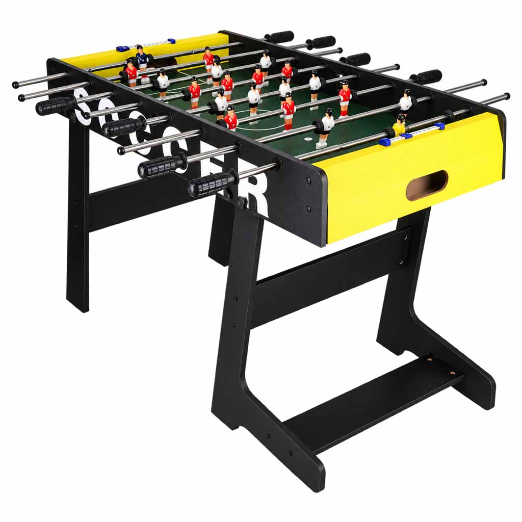 Galda futbola galds, salokāms, 22 figūriņas, 120 × 80 × 60,5 cm 3