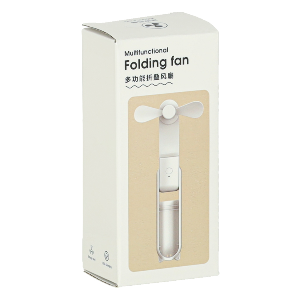 Mini usb ventiliatorius, trijų greičių, 7-8 val. veikimo laikas, pastelinis žalios spalvos