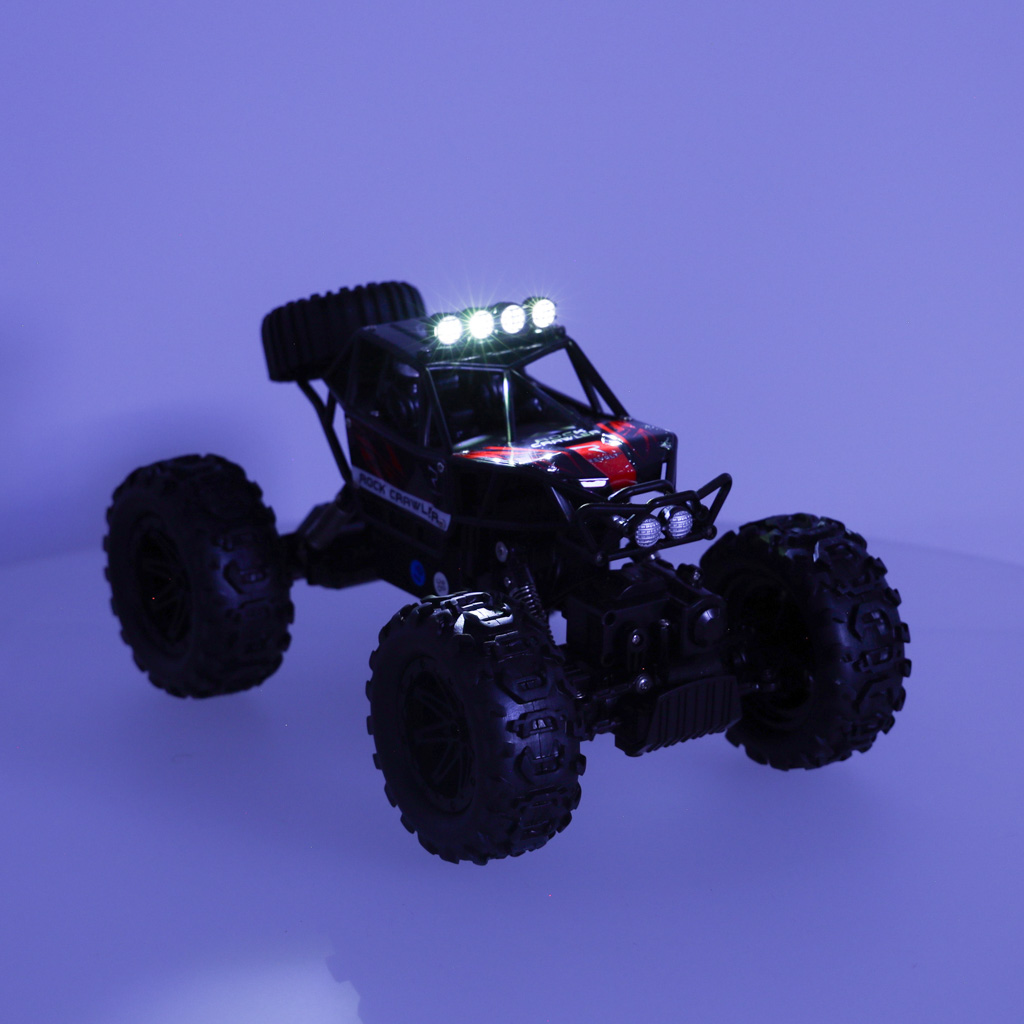 Nuotoliu valdomas automobilis rc revolt 4x4, juodas