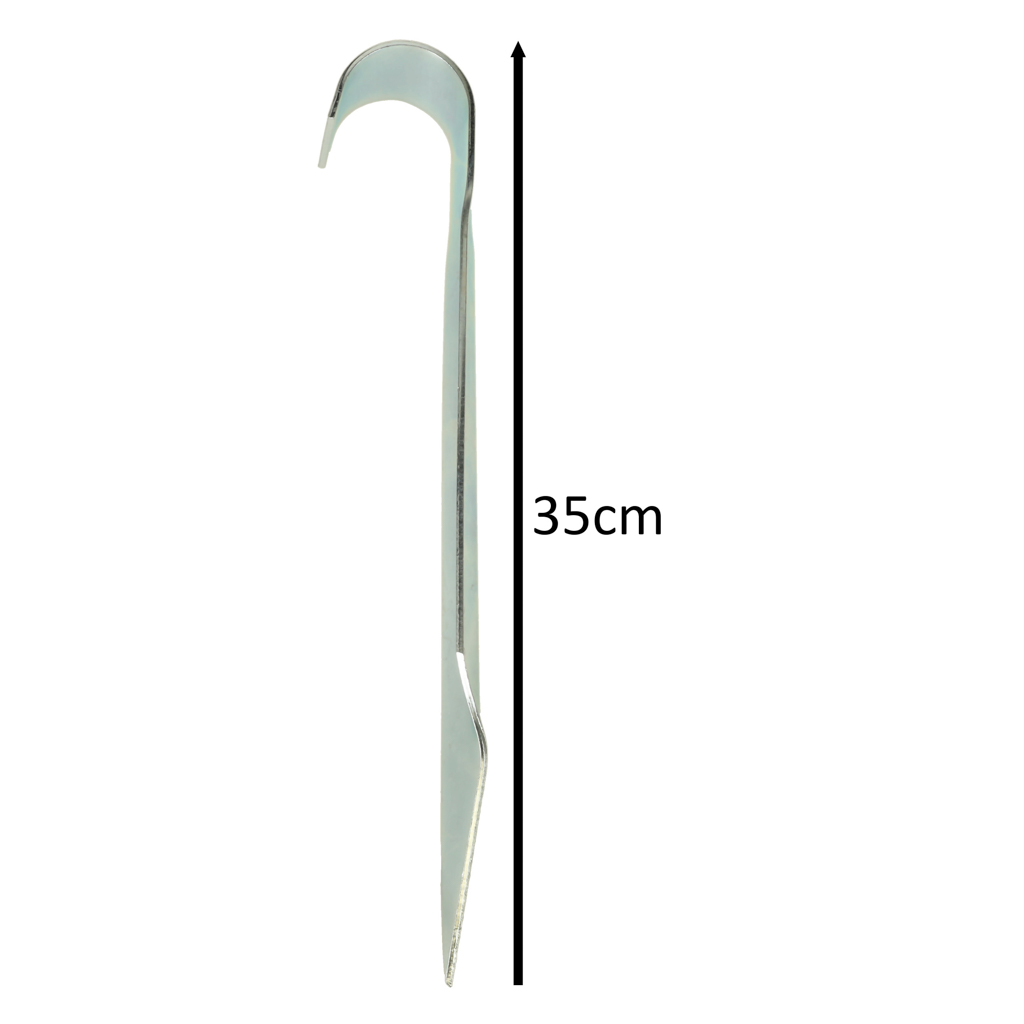 Plieniniai batuto inkarai 35 cm
