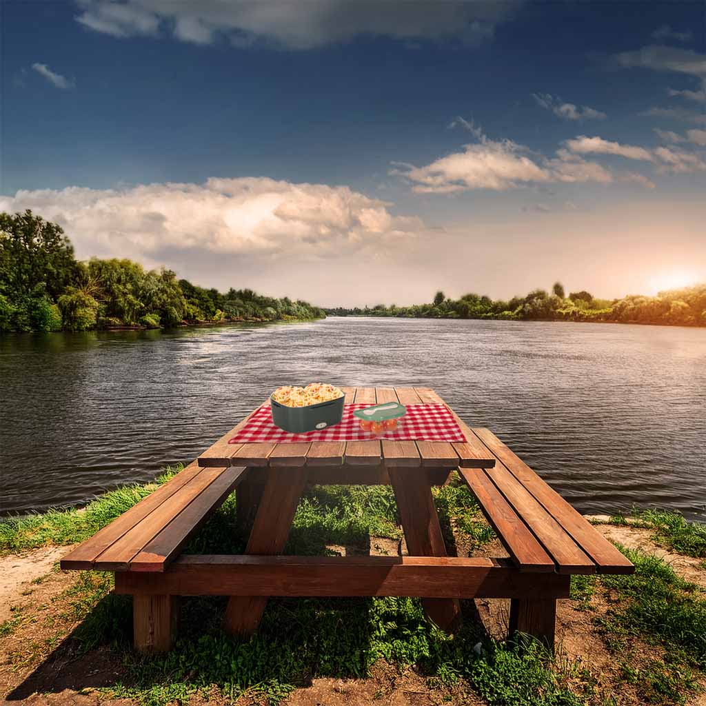 Šildoma pietų dėžutė