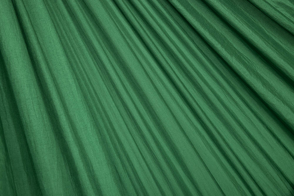 Žalias kelioninis hamakas 260x140 cm