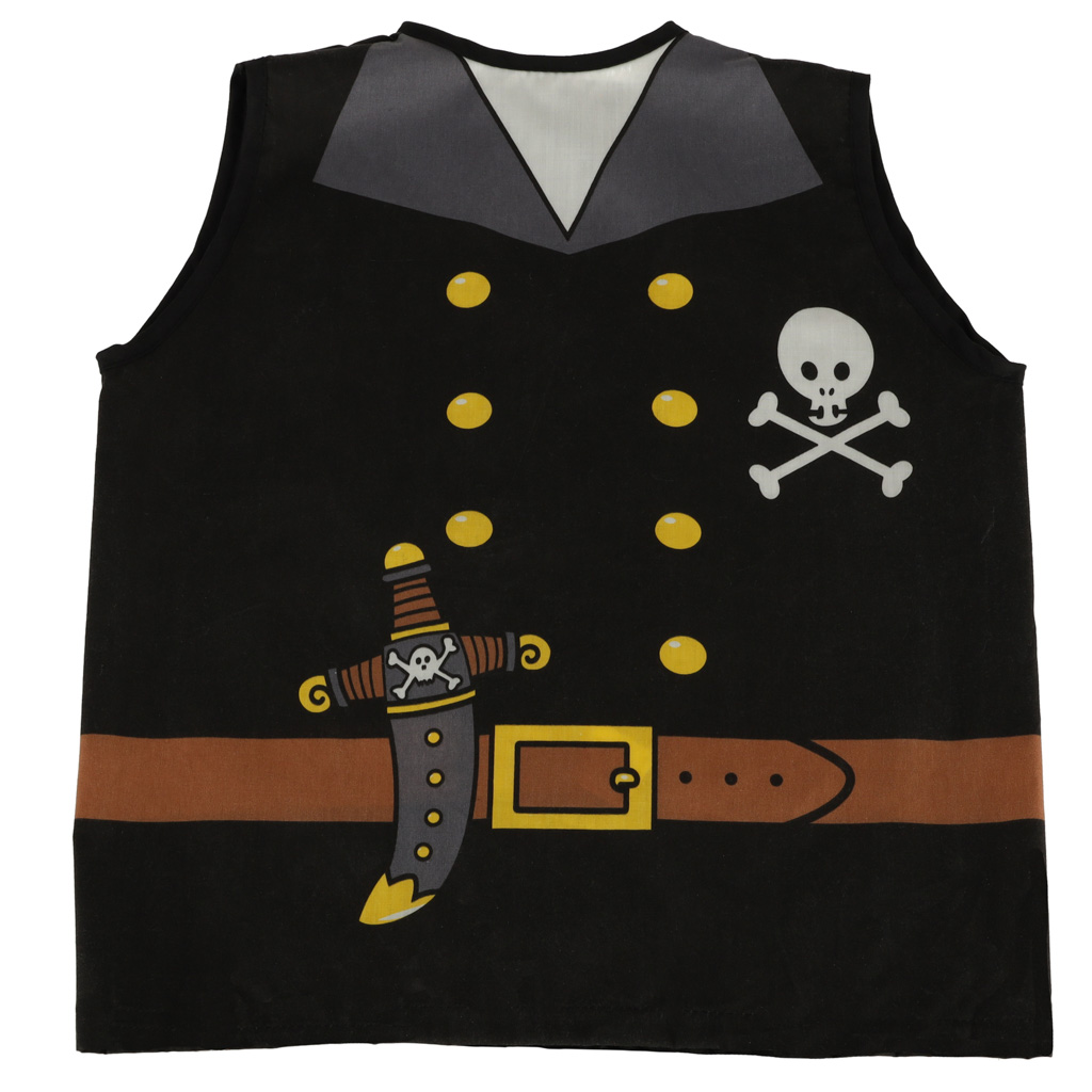 Karnavalinis kostiumas Piratas, juodas