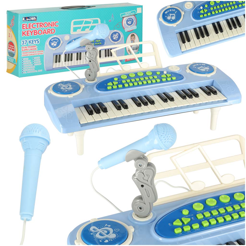 Pianinas 37 klavišai su mikrofonu