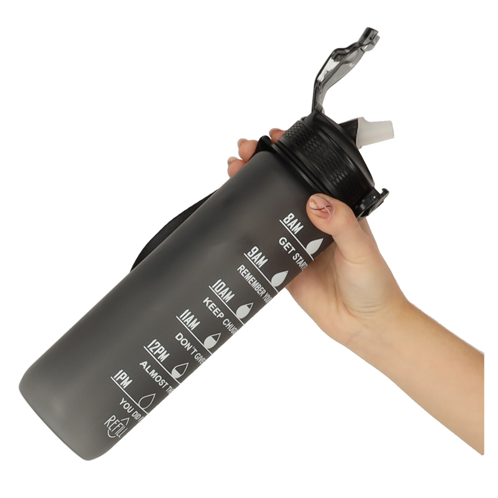 Vandens butelis  1l juodas