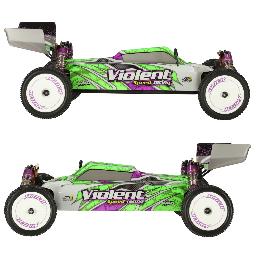 Radijo bangomis valdomas automobilis wltoys 104002, 1:10