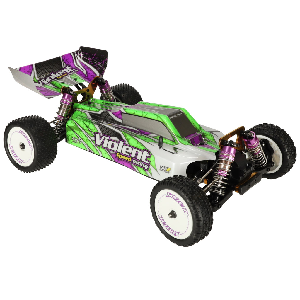 Radijo bangomis valdomas automobilis wltoys 104002, 1:10