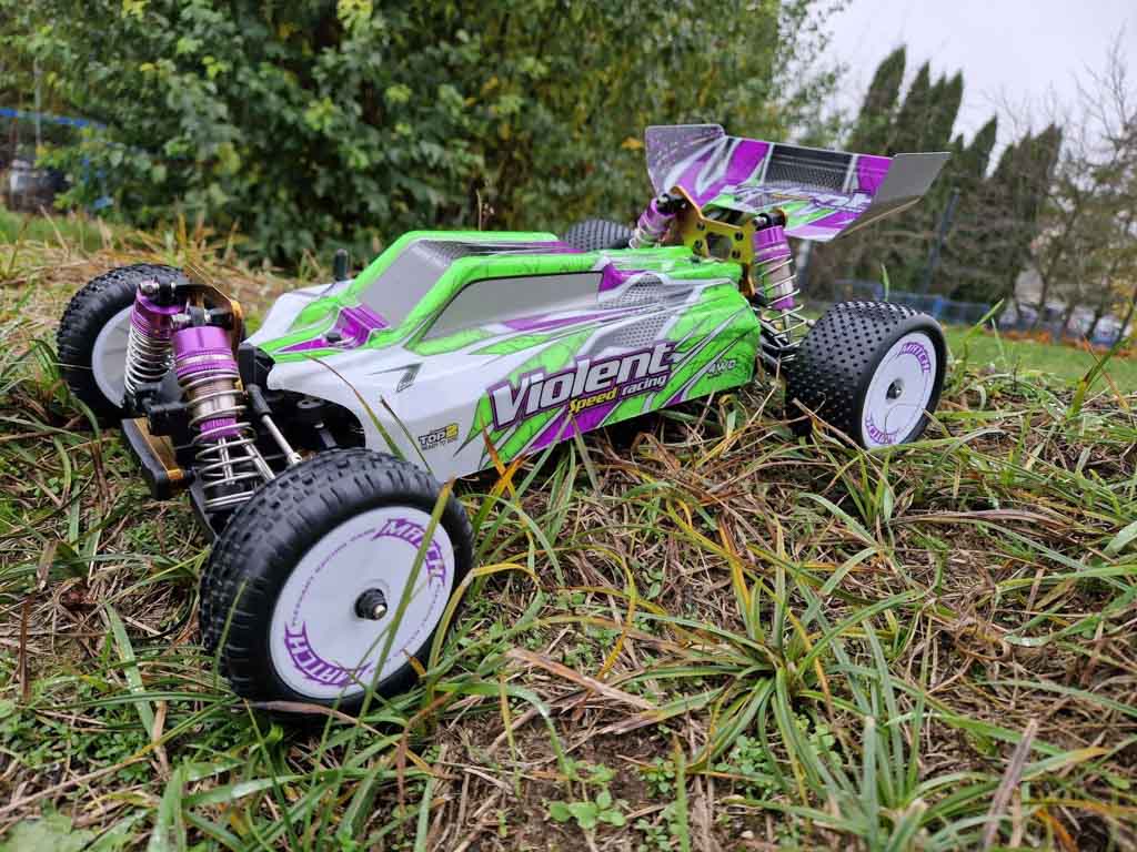 Radijo bangomis valdomas automobilis wltoys 104002, 1:10
