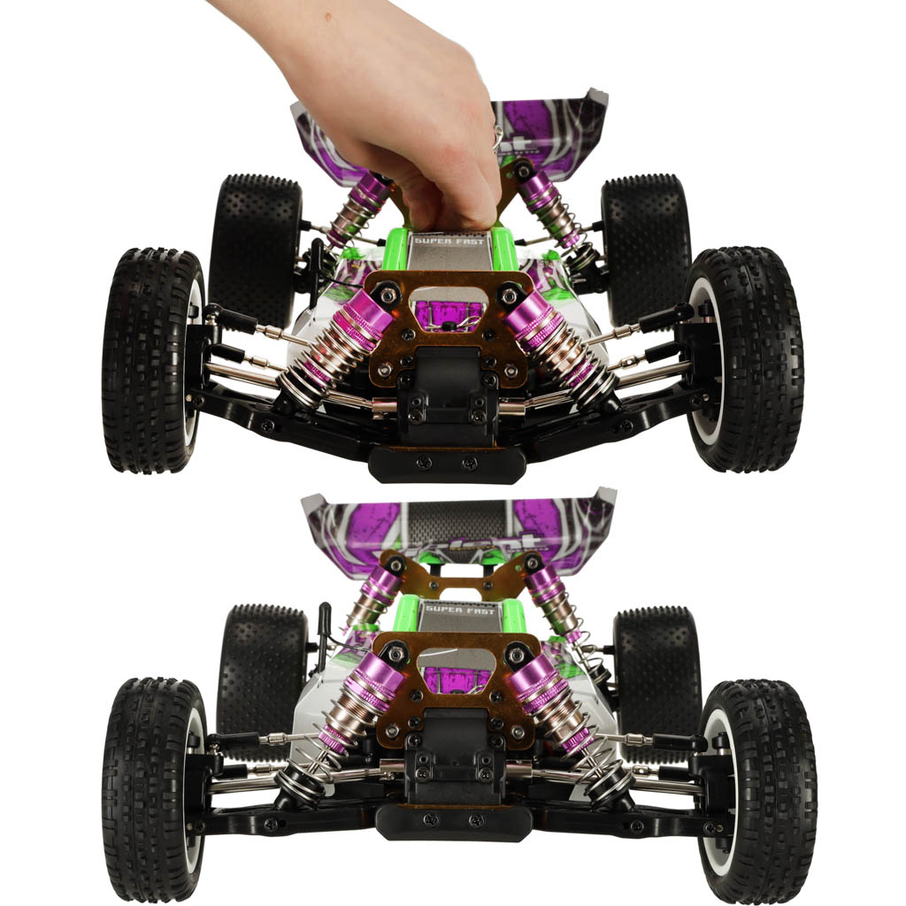 Radijo bangomis valdomas automobilis wltoys 104002, 1:10