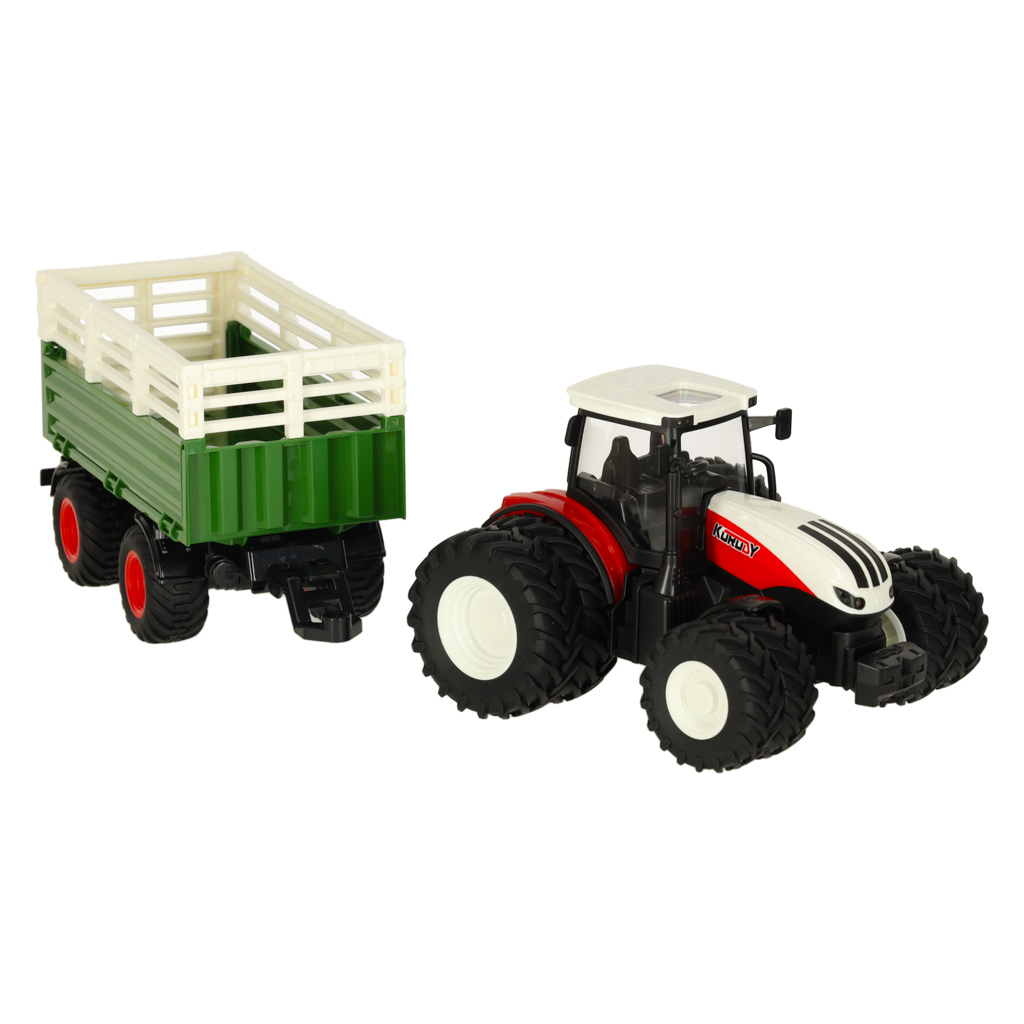 Rc traktorius su priekaba 2.4g 3.7v 500mah