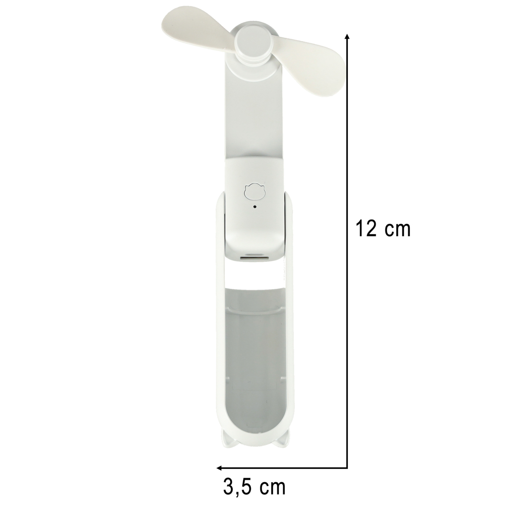 Sulankstomas mini ventiliatorius su usb ir 3 greičiais