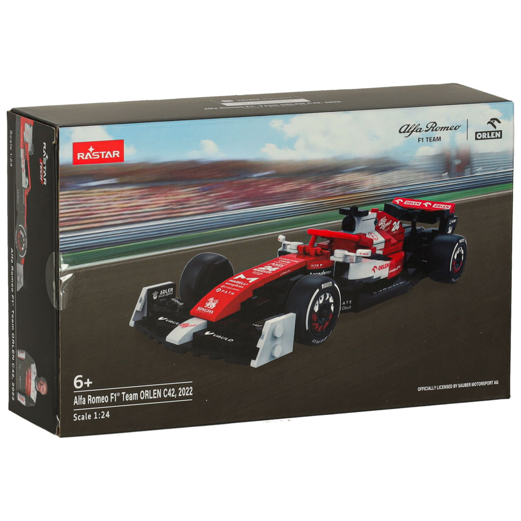 Rc automobilis 1:24 alfa romeo f1 c42 trinkelės
