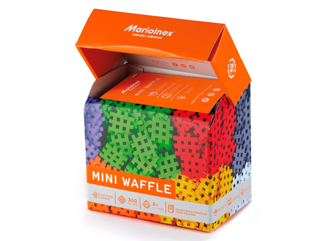 Marioinex blocks mini waffles konstruktorius, 300 vnt