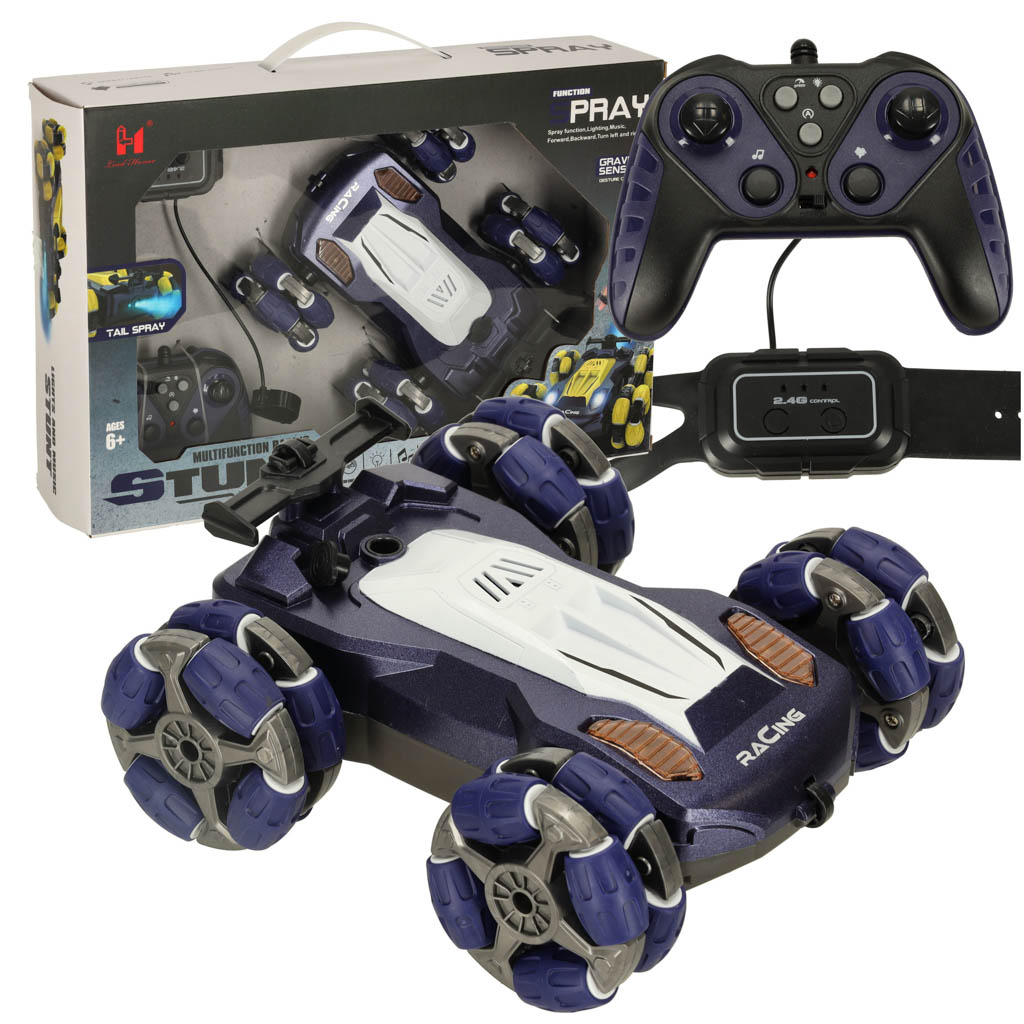 Rc nuotolinio valdymo automobilis dvigubais ratais