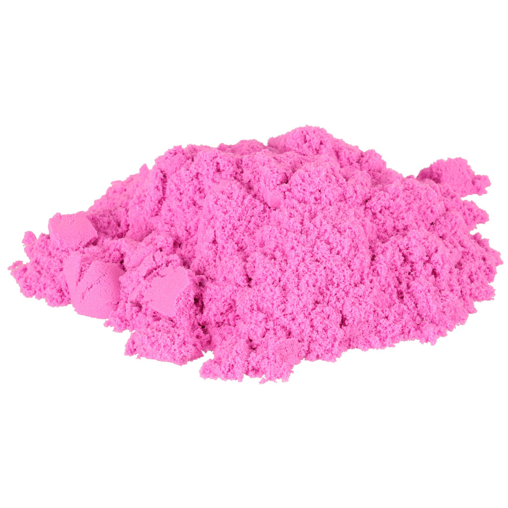 Kinetinis smėlis kibirėlyje su formelėmis, 1 kg.
