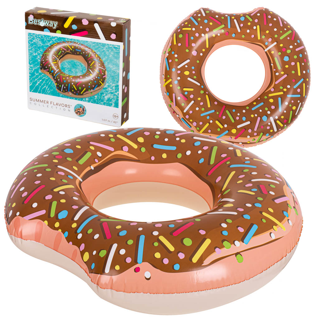 Bestway 36118 donut 107 cm bronzinis plaukimo ratas