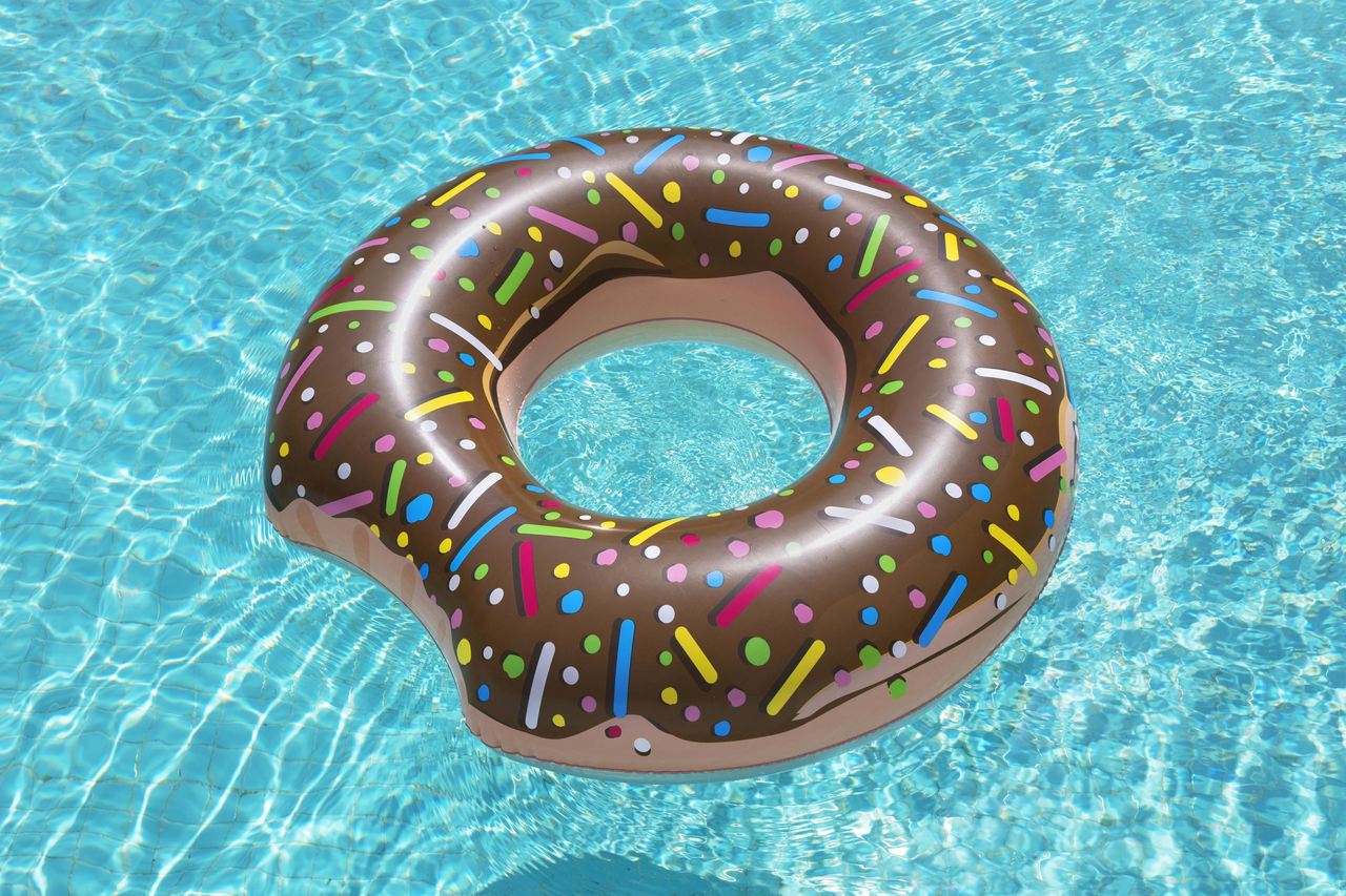 Bestway 36118 donut 107 cm bronzinis plaukimo ratas