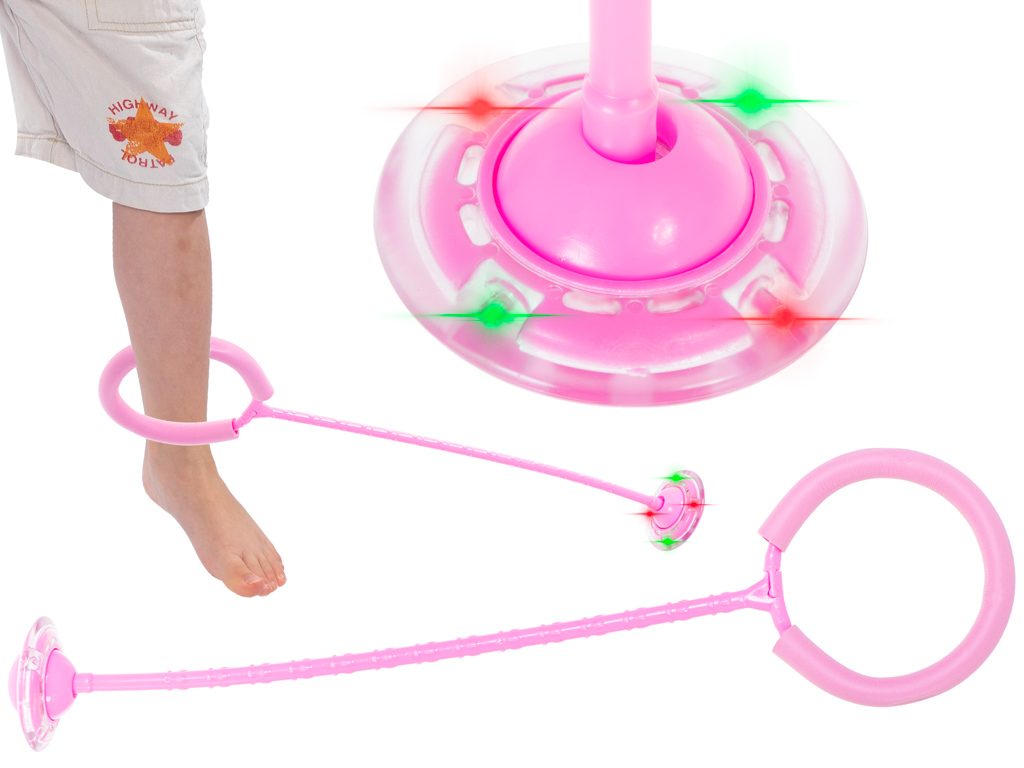 Šokinėjimo žaislas Hula Hop, rožinis