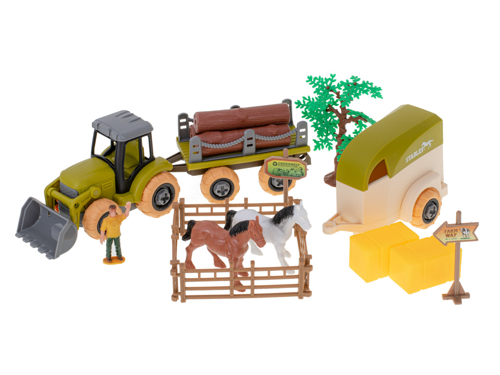 Ūkininko rinkinys farm taktor farm and twist