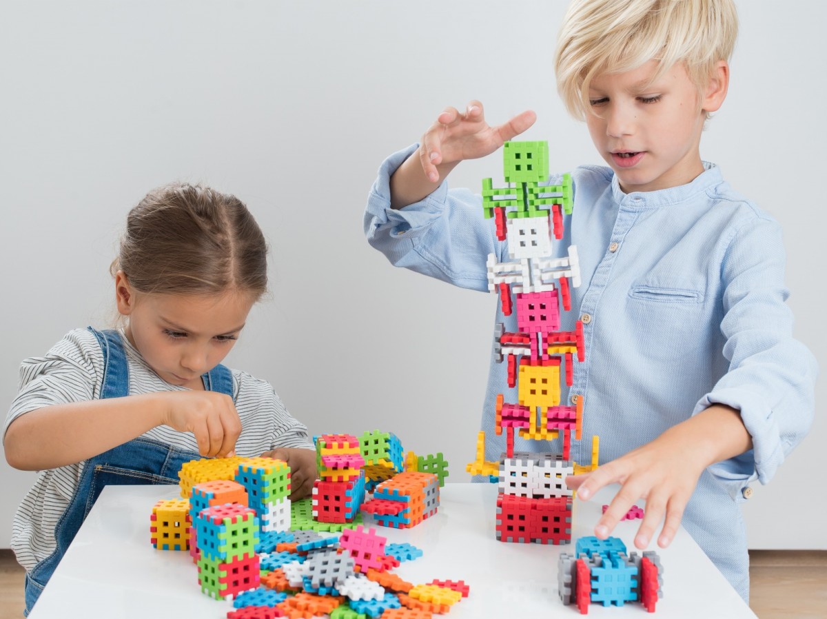 Mini statybinis rinkinys 140 elementų