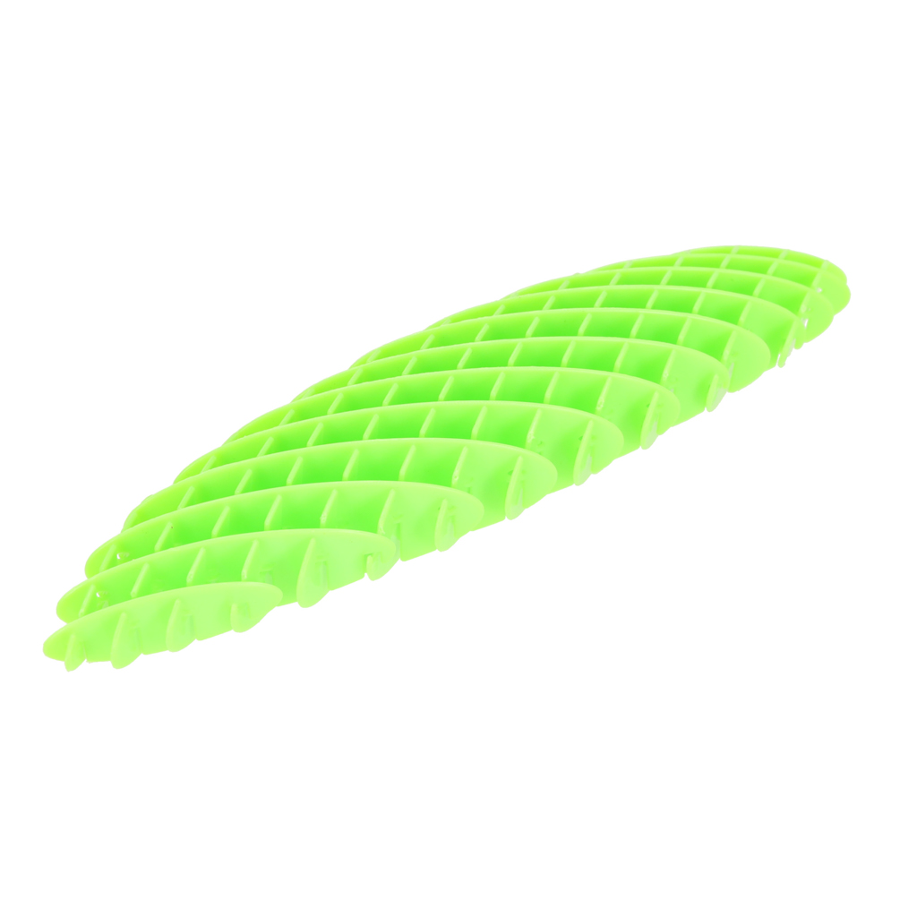 "fidget worm" sensorinis antistresinis žaislas, skirtas tempimui, žalias